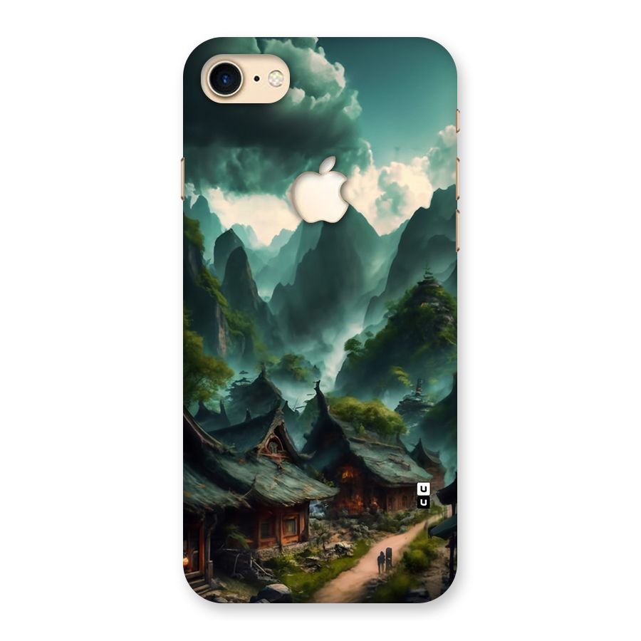 Ancient Village Back Case for iPhone 7 Apple Cut