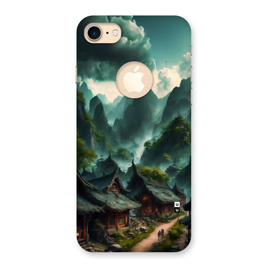 Ancient Village Back Case for iPhone 7 Logo Cut