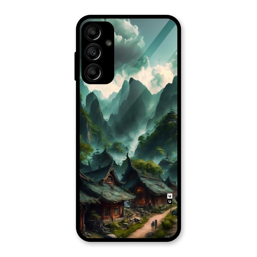 Ancient Village Glass Back Case for Galaxy A14 5G