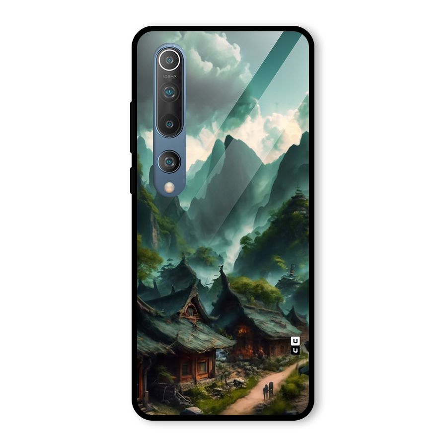 Ancient Village Glass Back Case for Mi 10