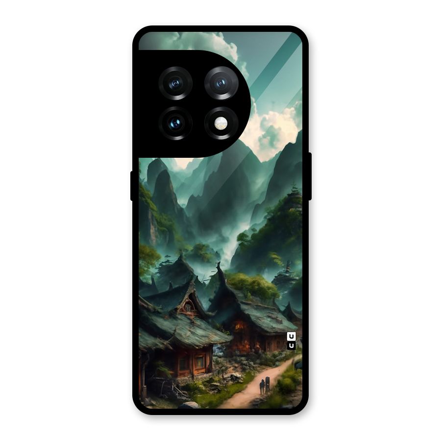 Ancient Village Glass Back Case for OnePlus 11