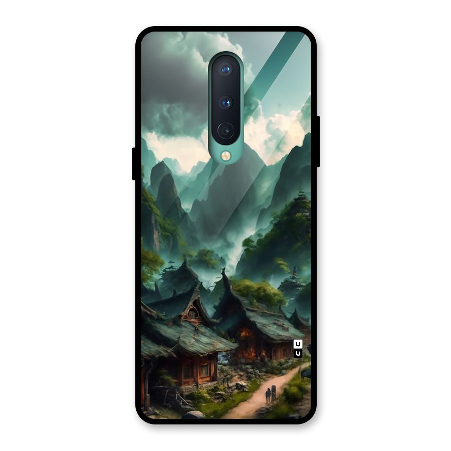Ancient Village Glass Back Case for OnePlus 8