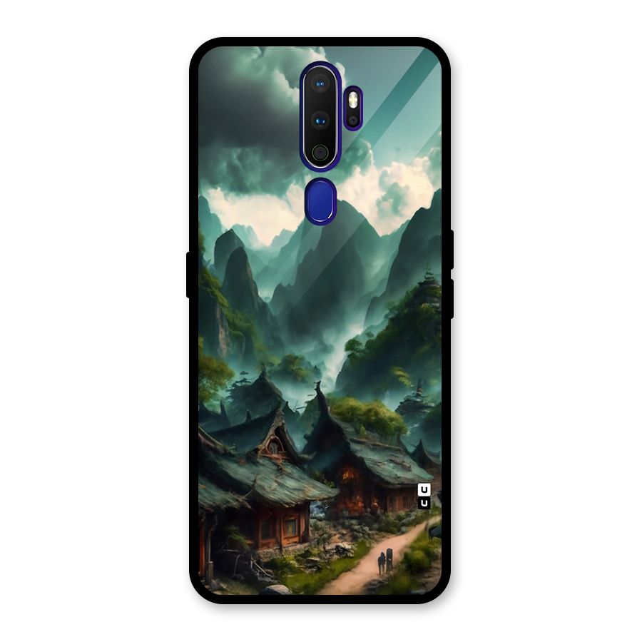 Ancient Village Glass Back Case for Oppo A9 (2020)