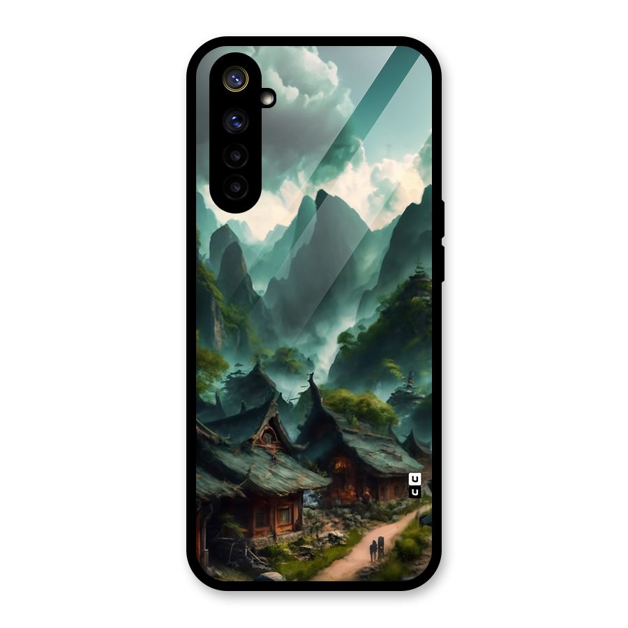 Ancient Village Glass Back Case for Realme 6