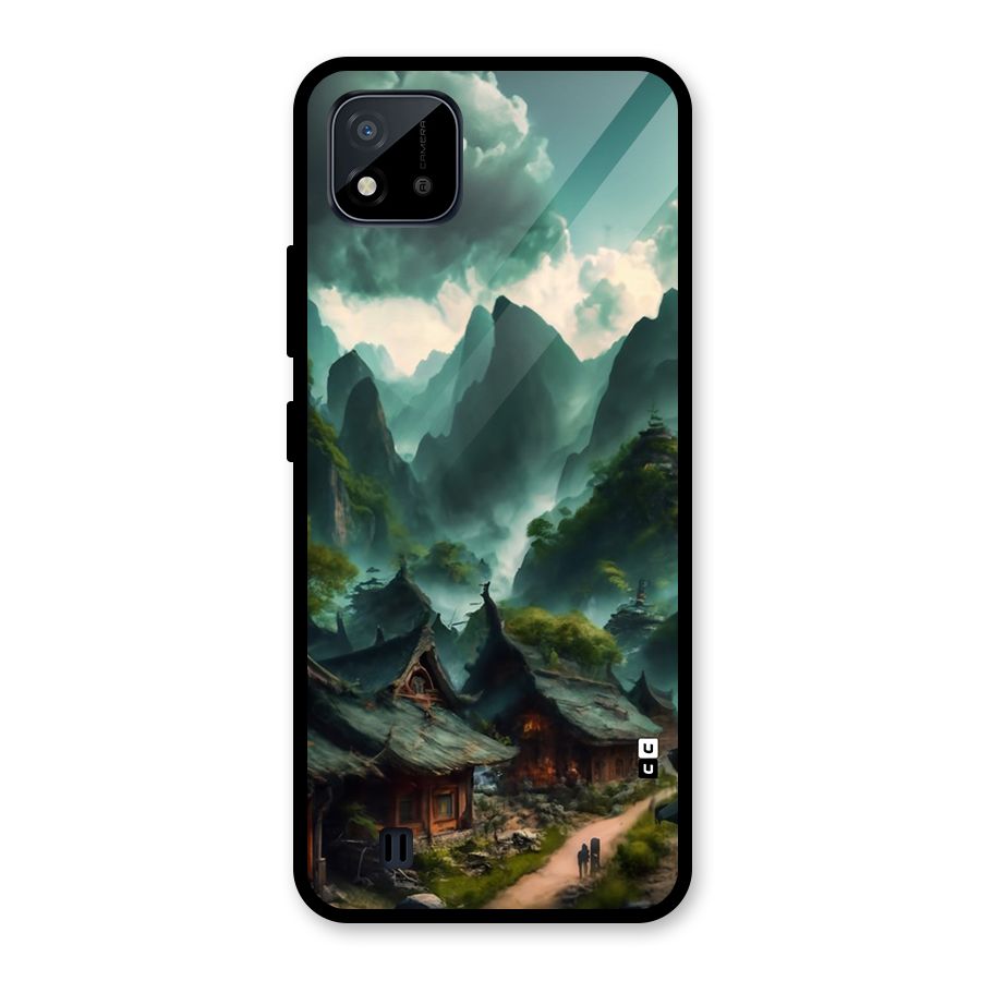 Ancient Village Glass Back Case for Realme C11 2021