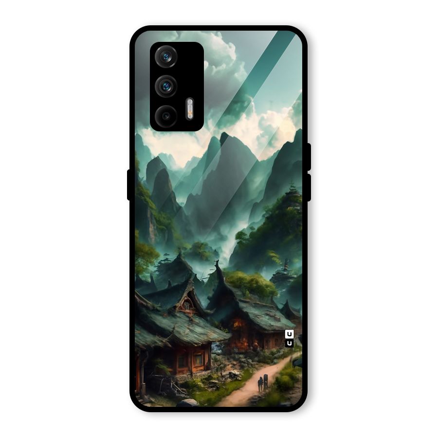 Ancient Village Glass Back Case for Realme GT 5G