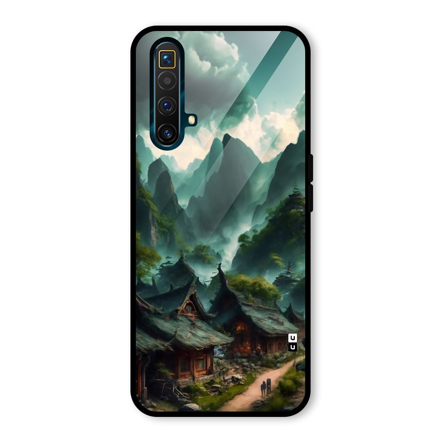 Ancient Village Glass Back Case for Realme X3 SuperZoom