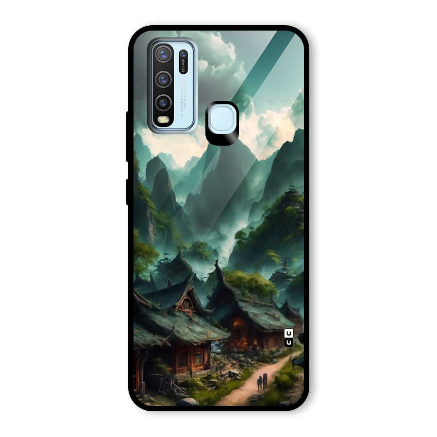 Ancient Village Glass Back Case for Vivo Y30