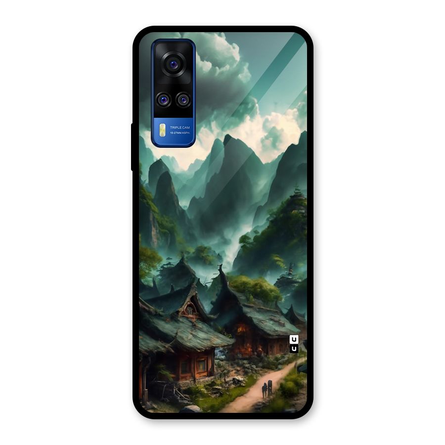 Ancient Village Glass Back Case for Vivo Y31