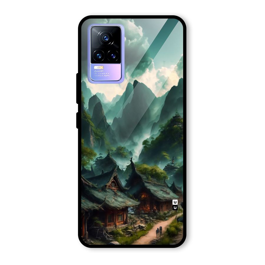 Ancient Village Glass Back Case for Vivo Y73