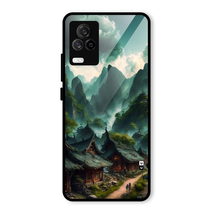 Ancient Village Glass Back Case for Vivo iQOO 7 Legend 5G