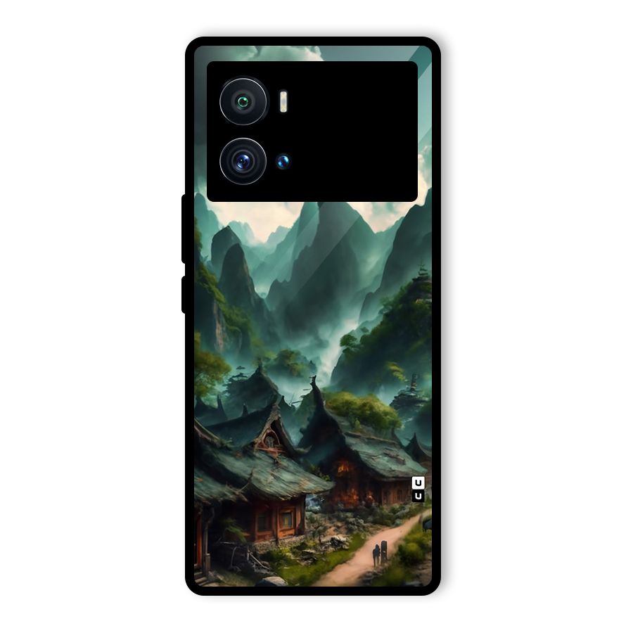 Ancient Village Glass Back Case for Vivo iQOO 9 Pro