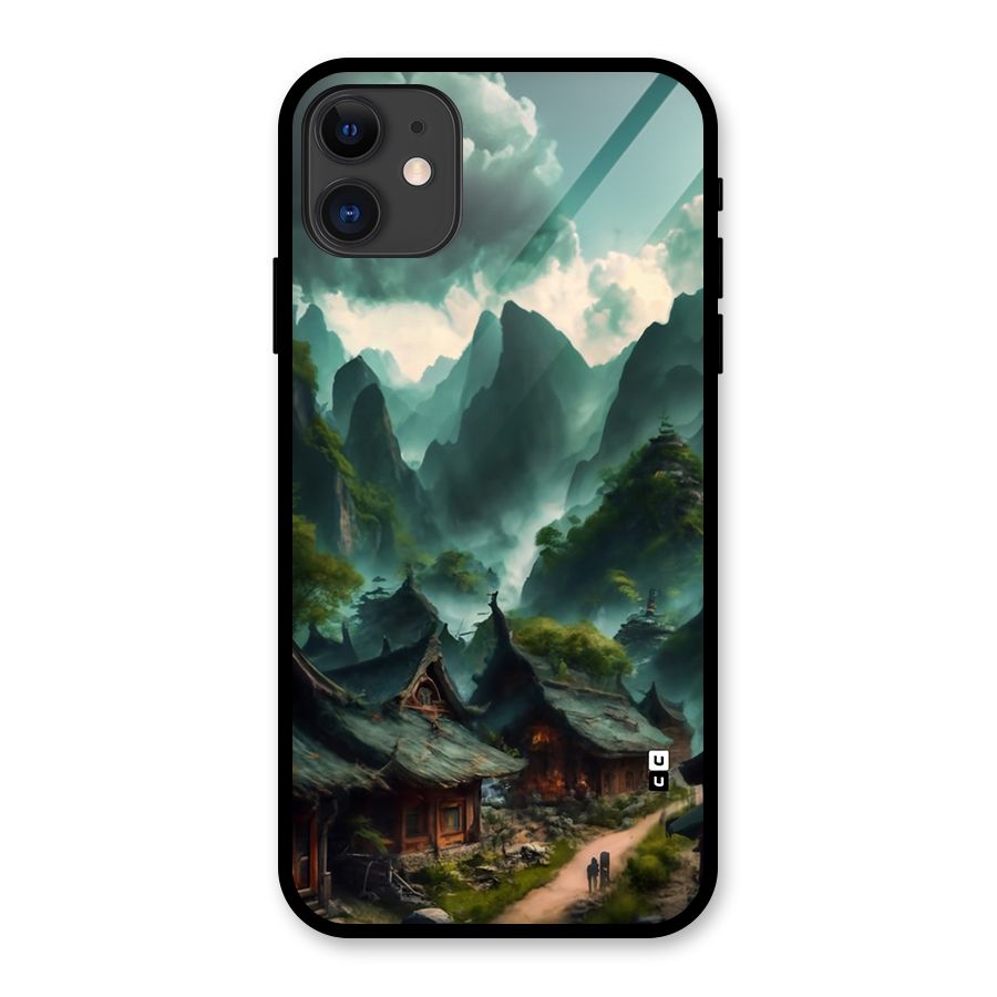 Ancient Village Glass Back Case for iPhone 11