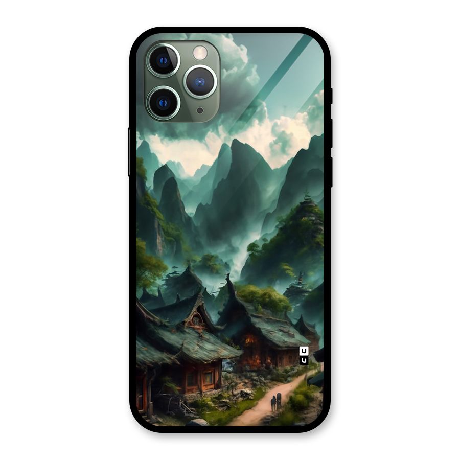 Ancient Village Glass Back Case for iPhone 11 Pro