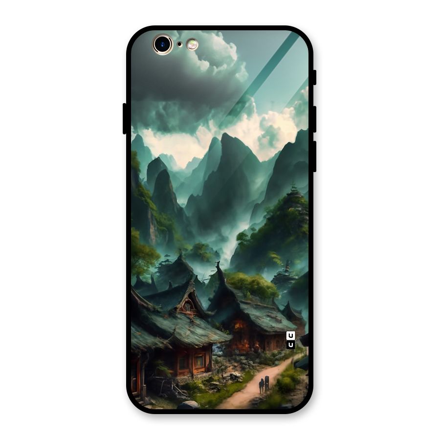 Ancient Village Glass Back Case for iPhone 6 6S