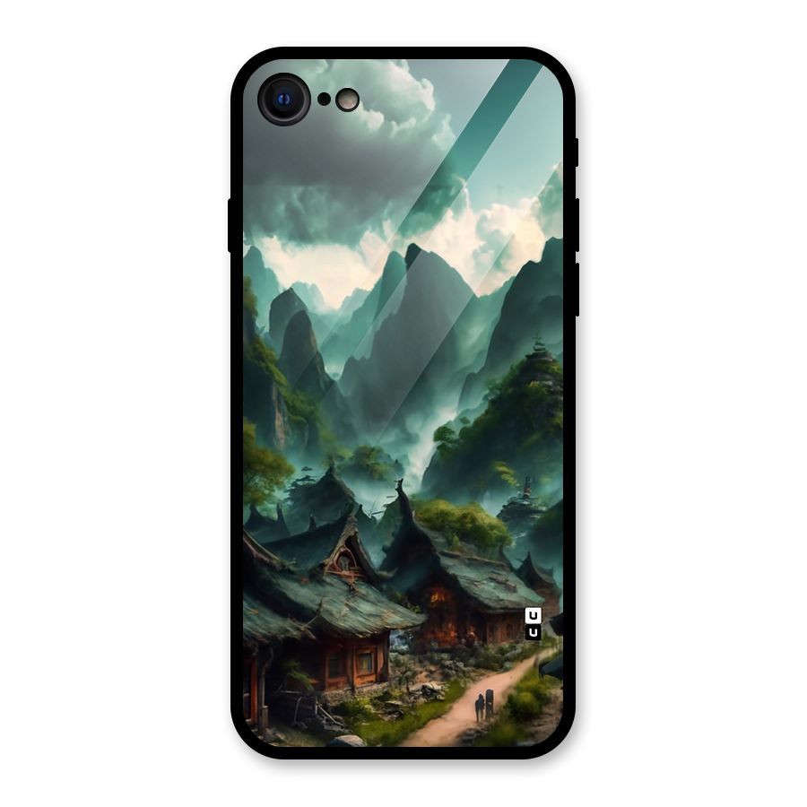 Ancient Village Glass Back Case for iPhone 7