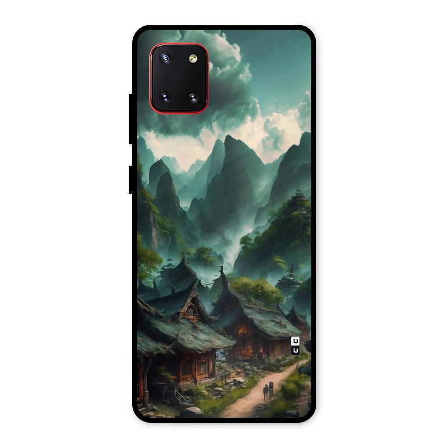 Ancient Village Metal Back Case for Galaxy Note 10 Lite