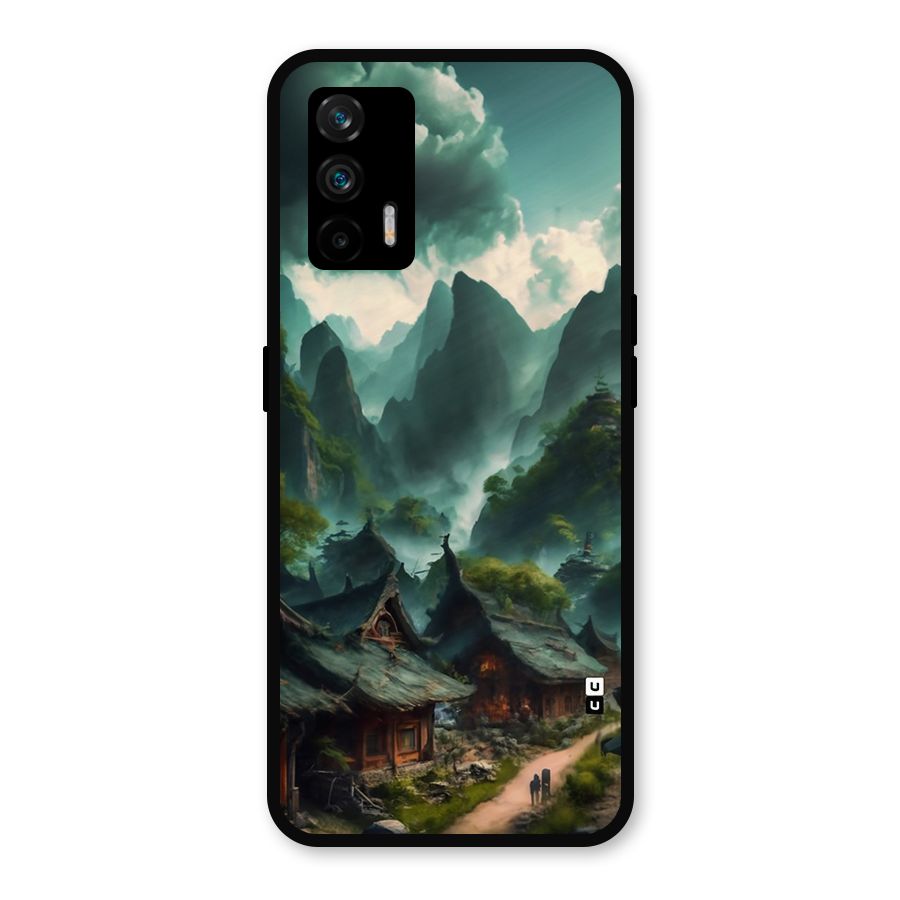 Ancient Village Metal Back Case for Realme GT 5G