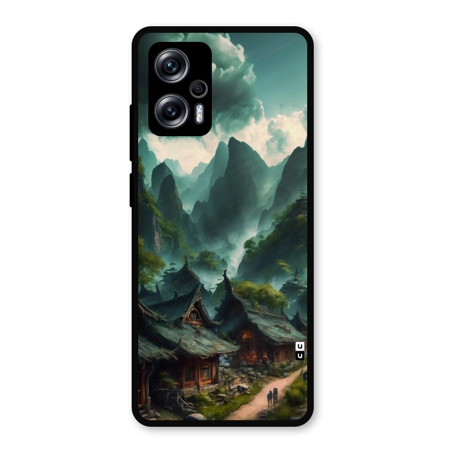 Ancient Village Metal Back Case for Redmi K50i
