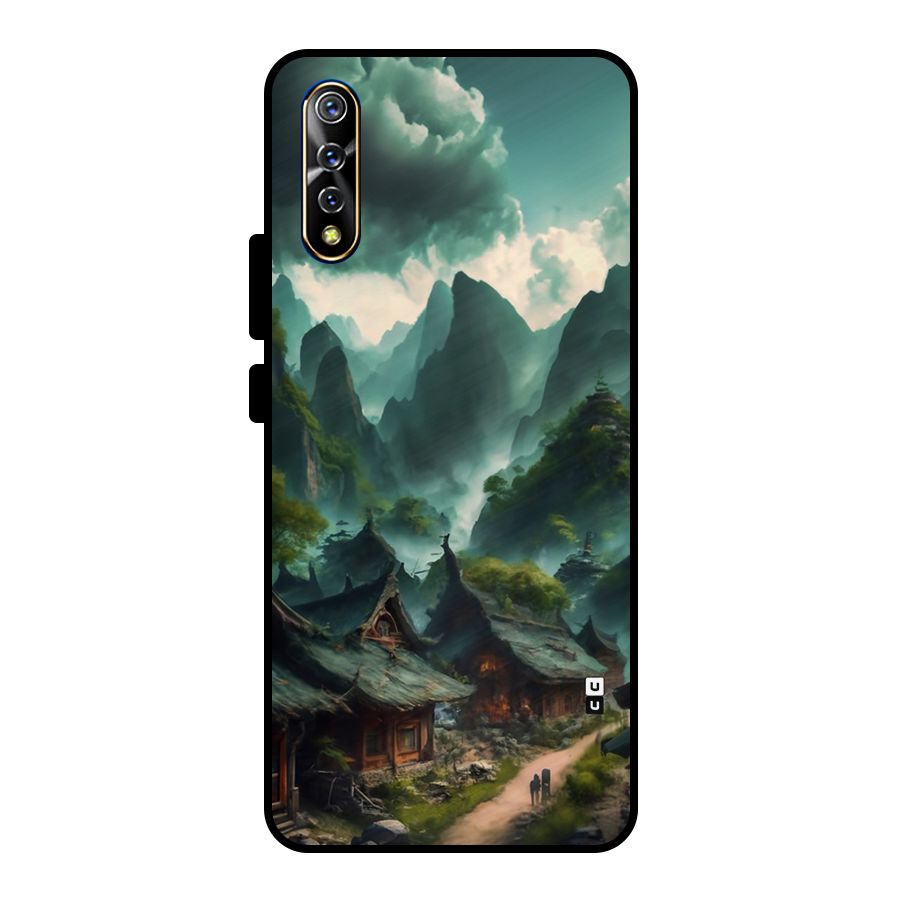 Ancient Village Metal Back Case for Vivo S1
