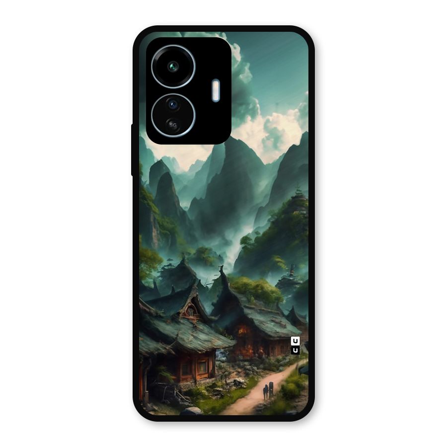 Ancient Village Metal Back Case for vivo iQOO Z6 Lite 5G
