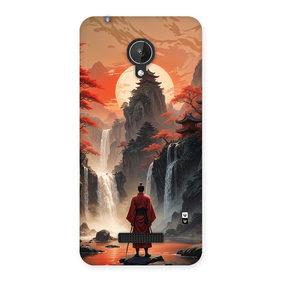 Ancient Waterfall Back Case for Canvas Spark Q380
