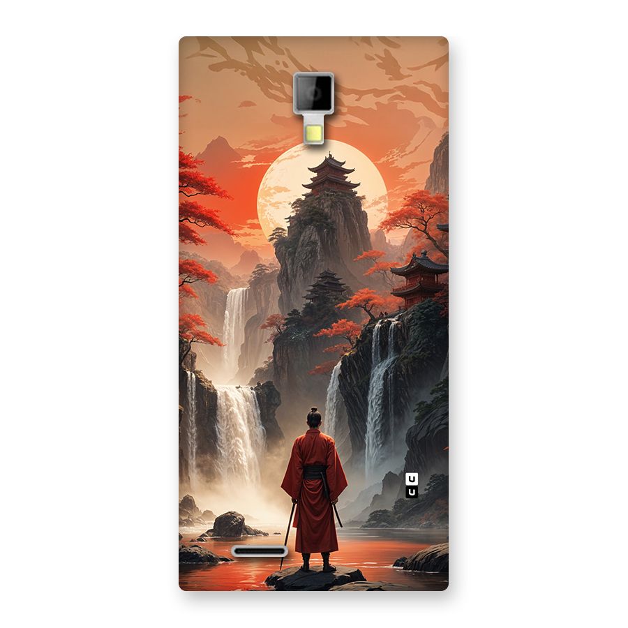 Ancient Waterfall Back Case for Canvas Xpress A99