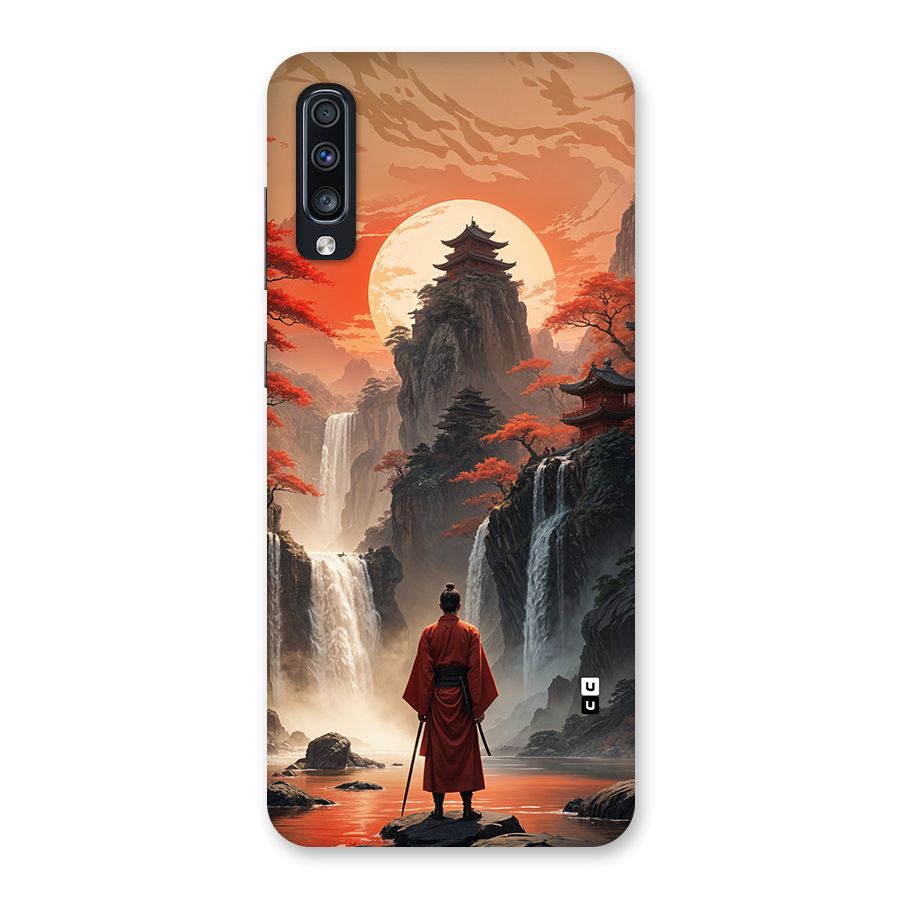 Ancient Waterfall Back Case for Galaxy A70