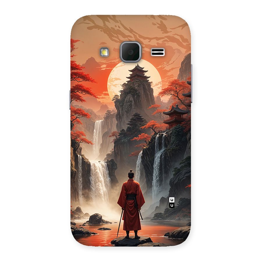 Ancient Waterfall Back Case for Galaxy Core Prime