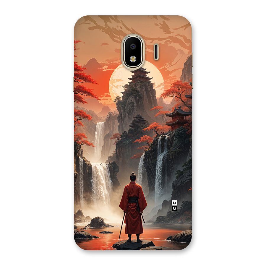 Ancient Waterfall Back Case for Galaxy J4