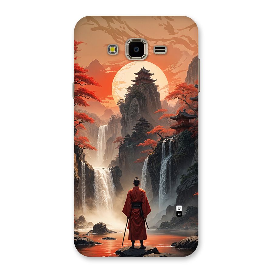 Ancient Waterfall Back Case for Galaxy J7 Nxt