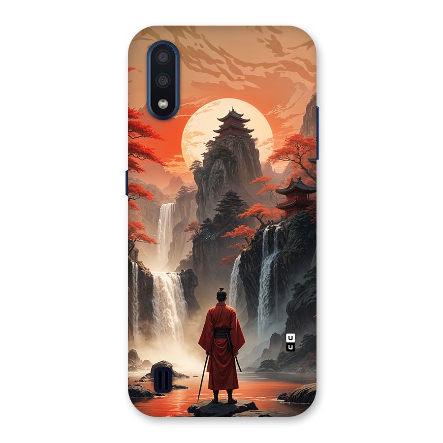 Ancient Waterfall Back Case for Galaxy M01
