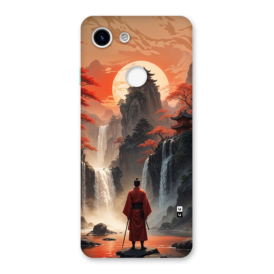 Ancient Waterfall Back Case for Google Pixel 3