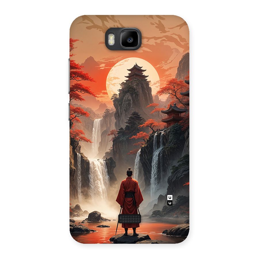 Ancient Waterfall Back Case for Honor Bee