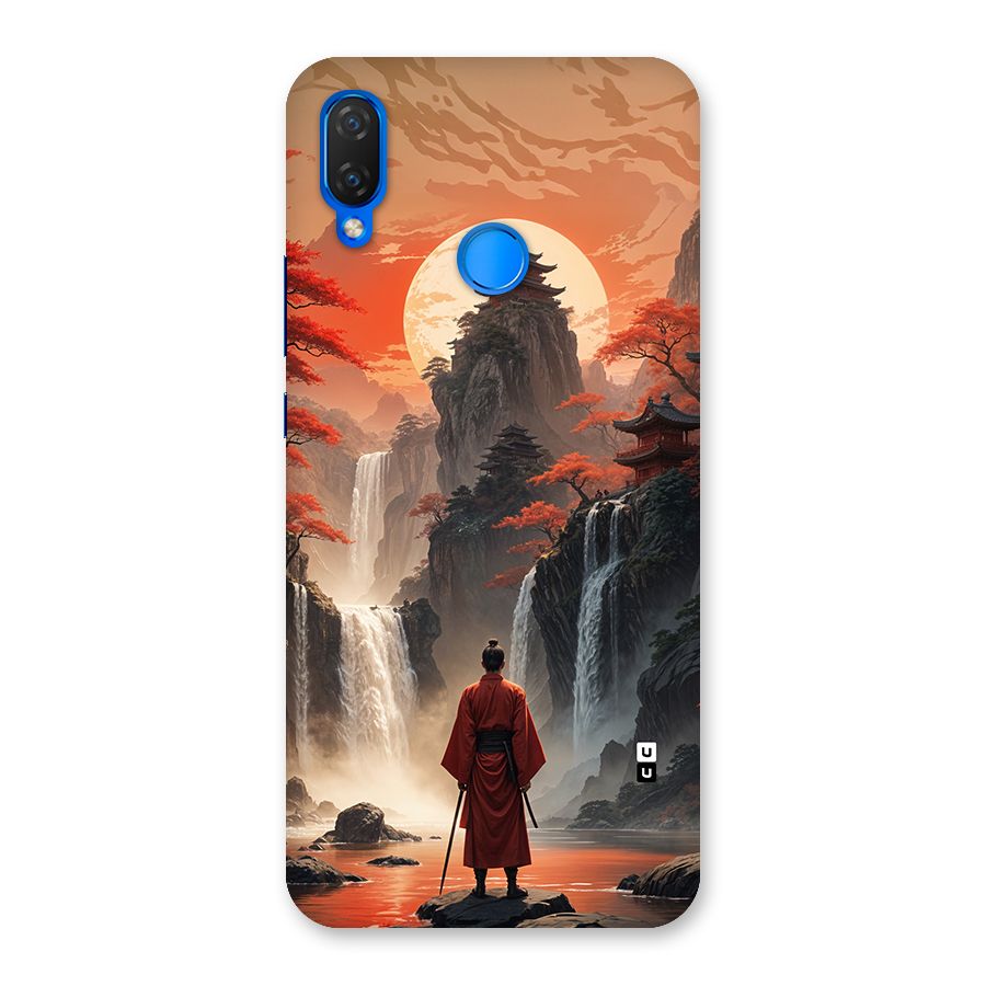 Ancient Waterfall Back Case for Huawei P Smart Plus