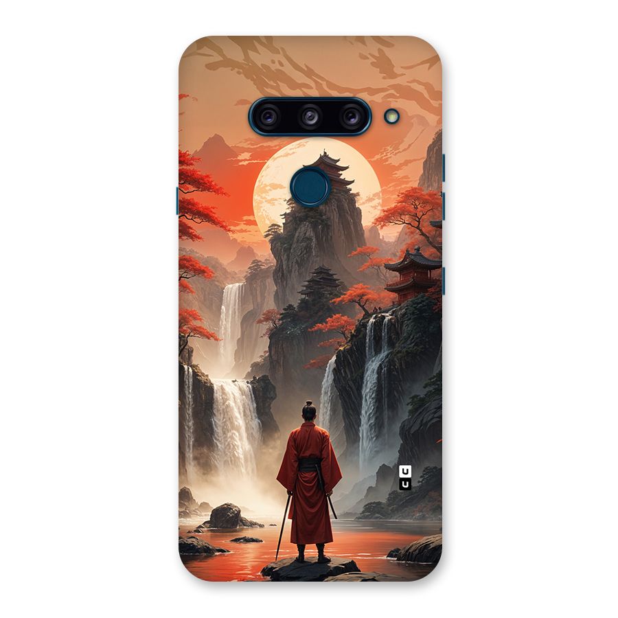 Ancient Waterfall Back Case for LG  V40 ThinQ