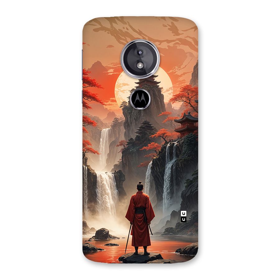 Ancient Waterfall Back Case for Moto E5