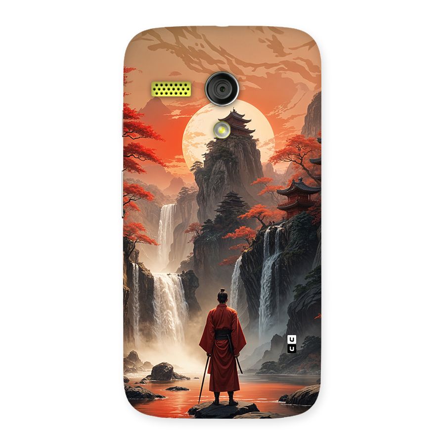 Ancient Waterfall Back Case for Moto G