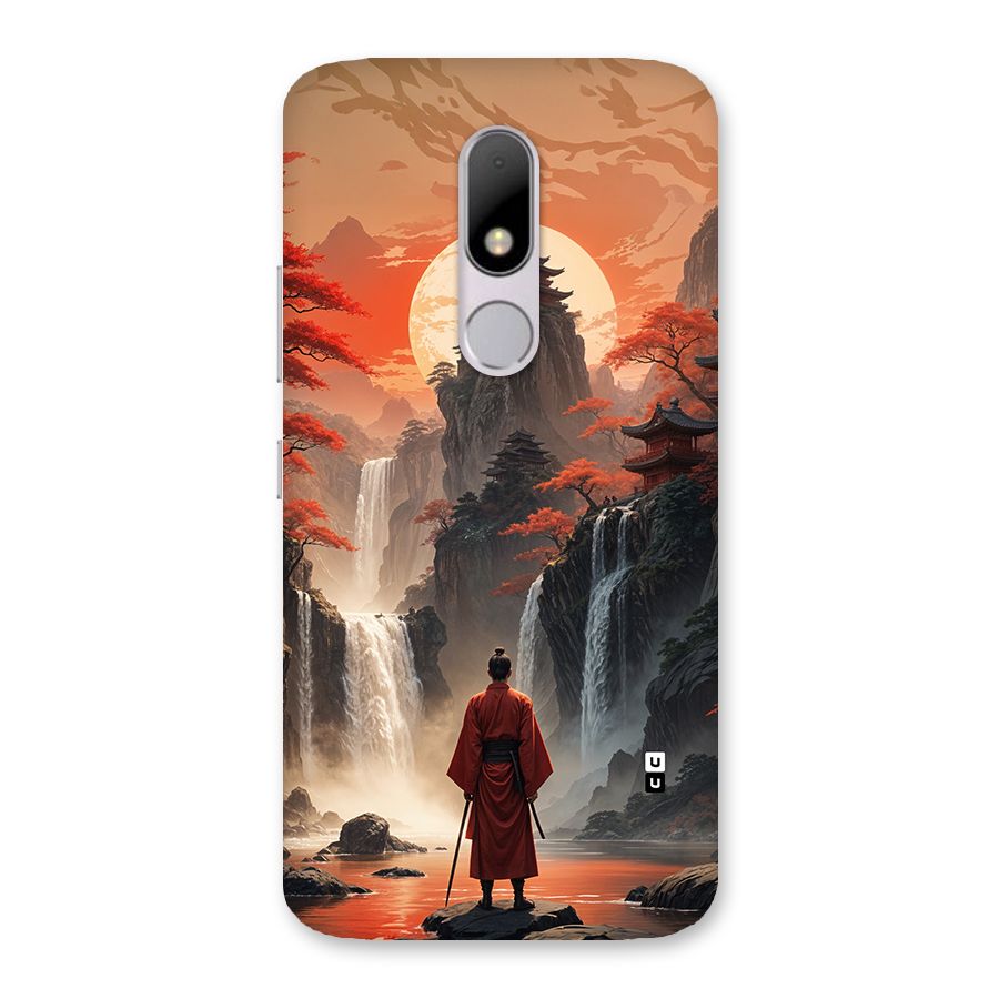 Ancient Waterfall Back Case for Moto M