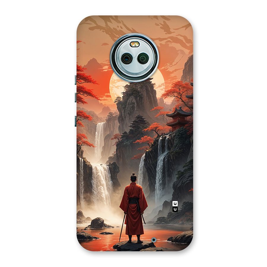 Ancient Waterfall Back Case for Moto X4