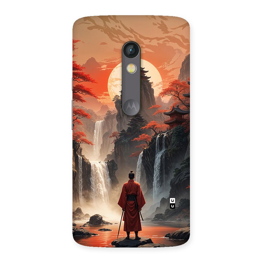 Ancient Waterfall Back Case for Moto X Play