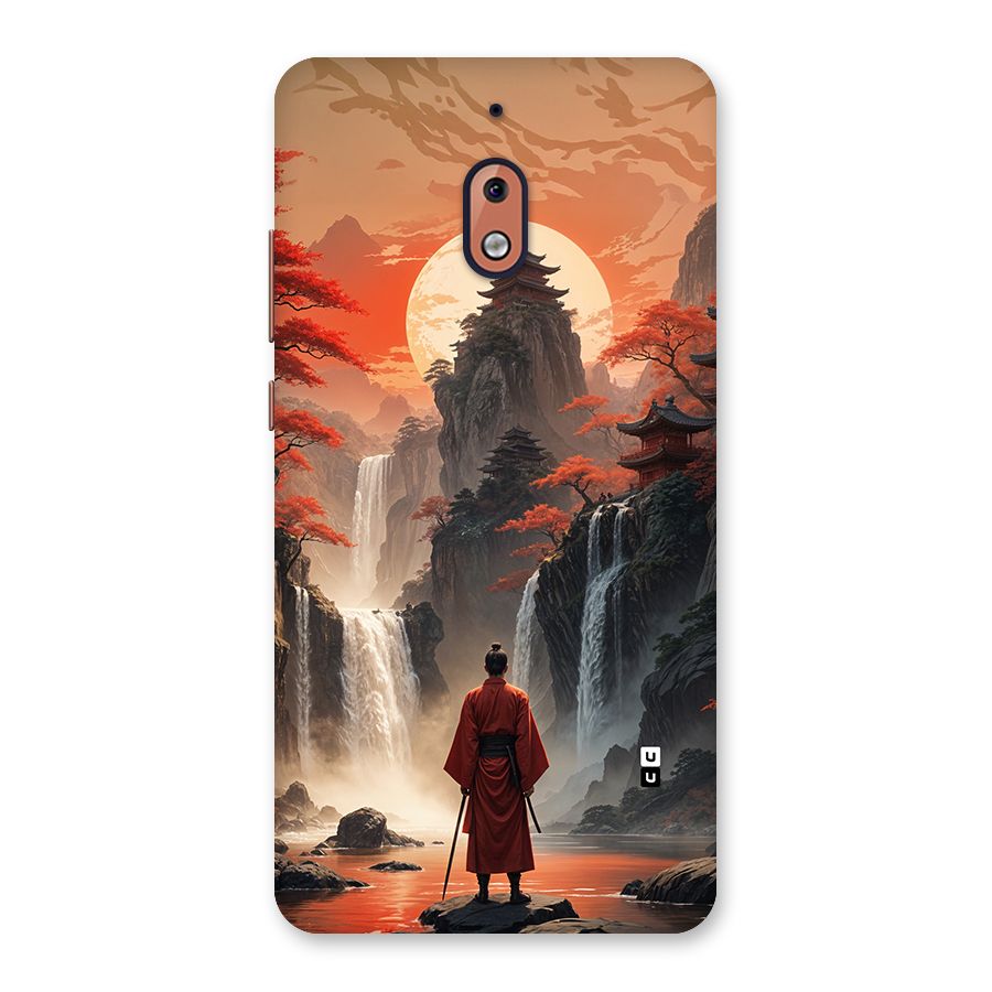 Ancient Waterfall Back Case for Nokia 2.1