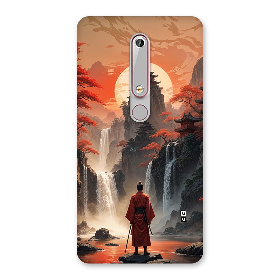 Ancient Waterfall Back Case for Nokia 6.1