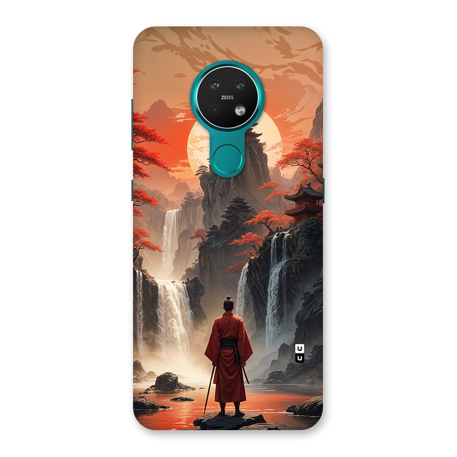 Ancient Waterfall Back Case for Nokia 7.2