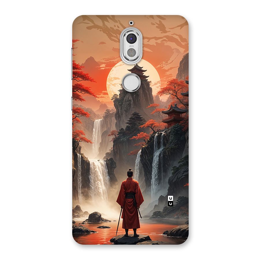 Ancient Waterfall Back Case for Nokia 7