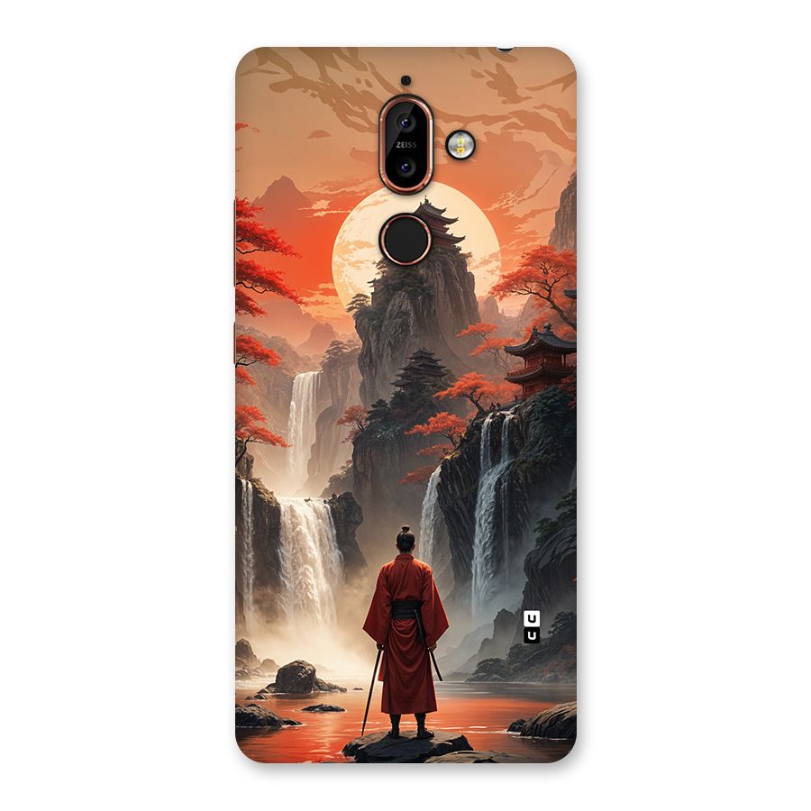 Ancient Waterfall Back Case for Nokia 7 Plus