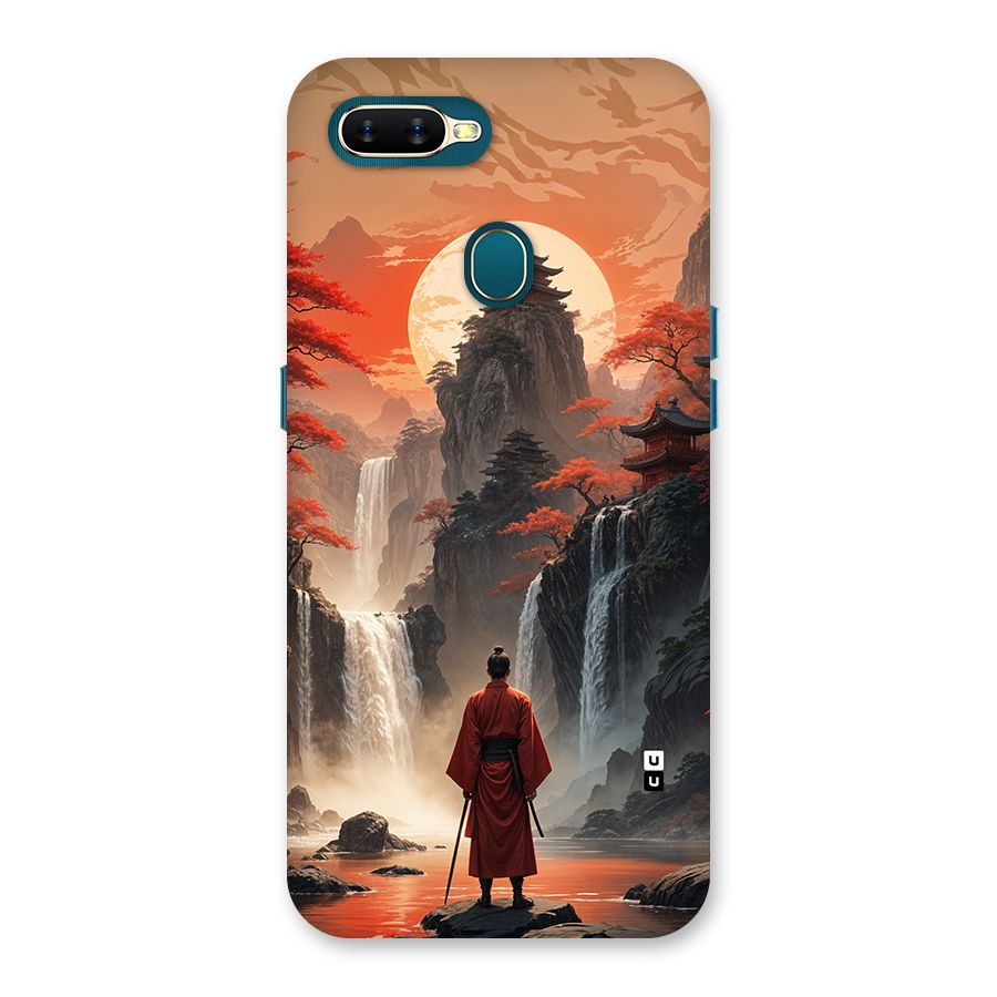Ancient Waterfall Back Case for Oppo A12