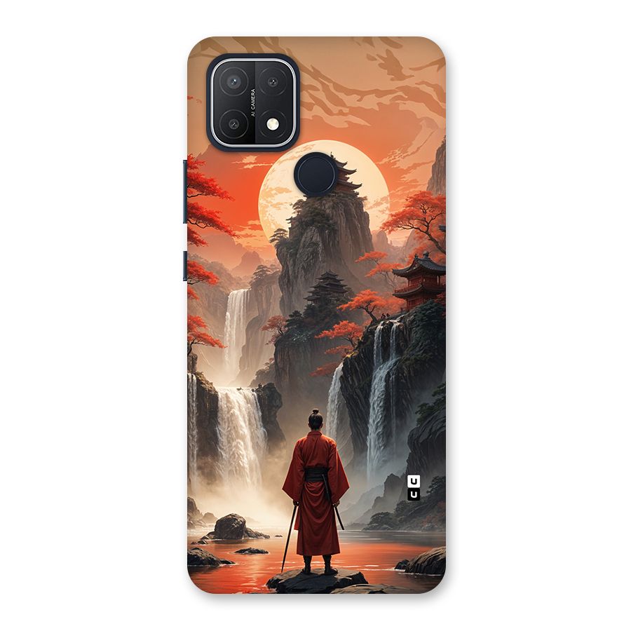Ancient Waterfall Back Case for Oppo A15