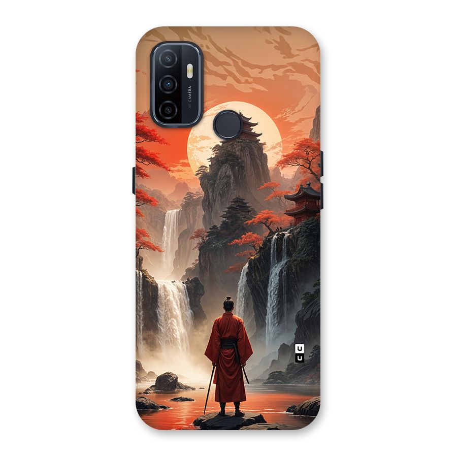 Ancient Waterfall Back Case for Oppo A32