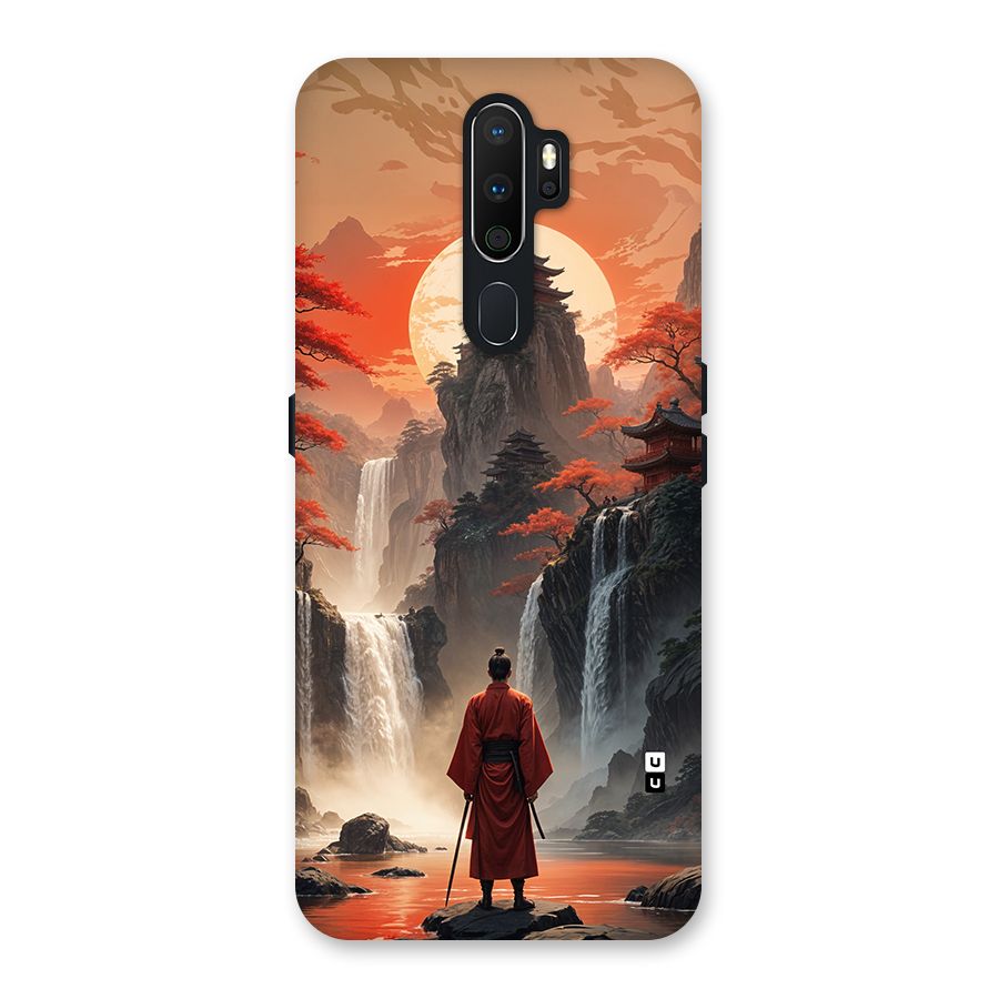 Ancient Waterfall Back Case for Oppo A5 (2020)
